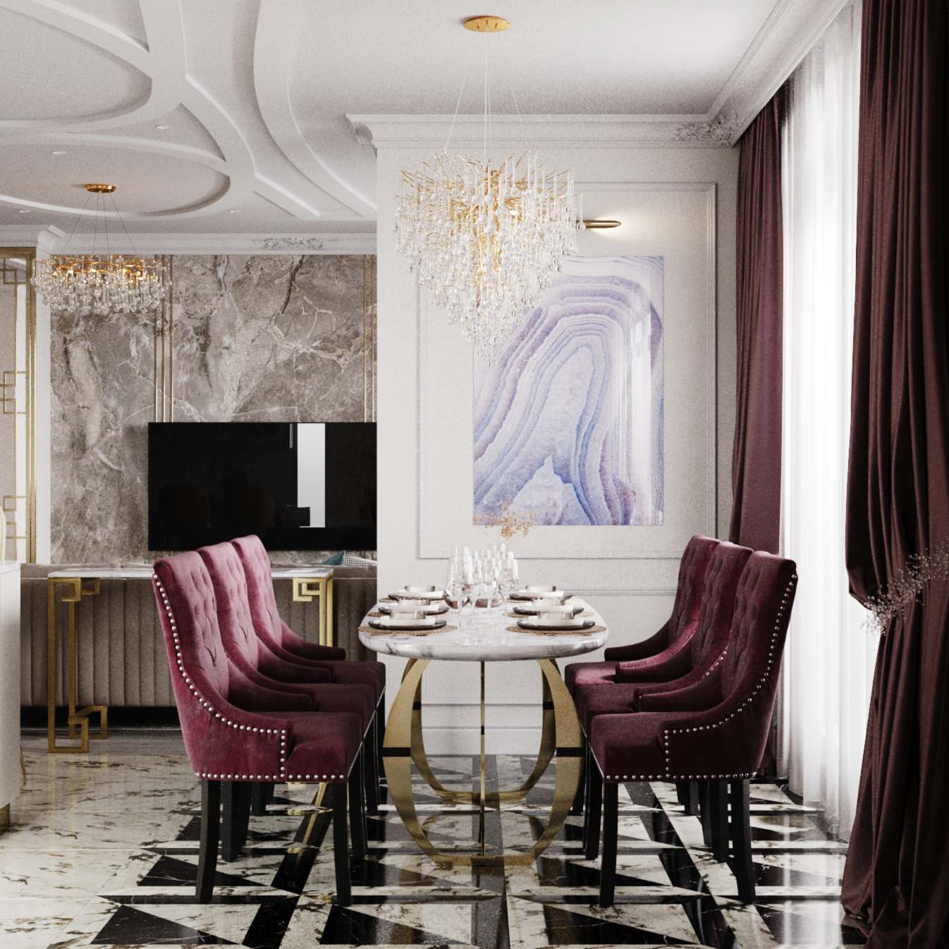 Дизайн интерьера квартиры ЖК Ленинград