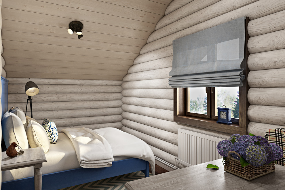 Деревянный дом в стиле "Рустик"