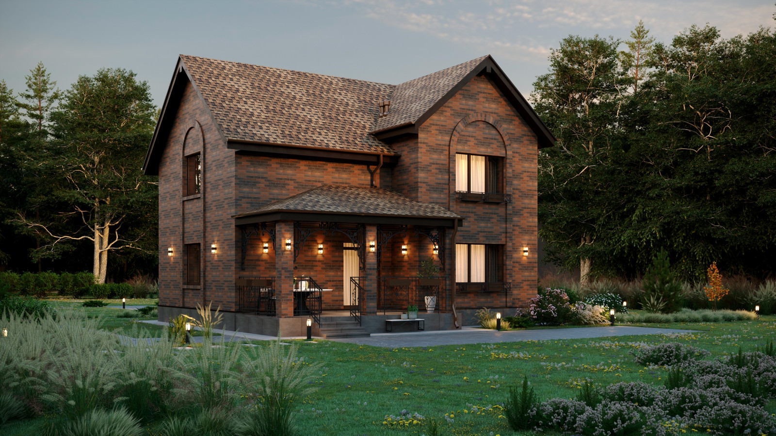 Остин в баварской кладке