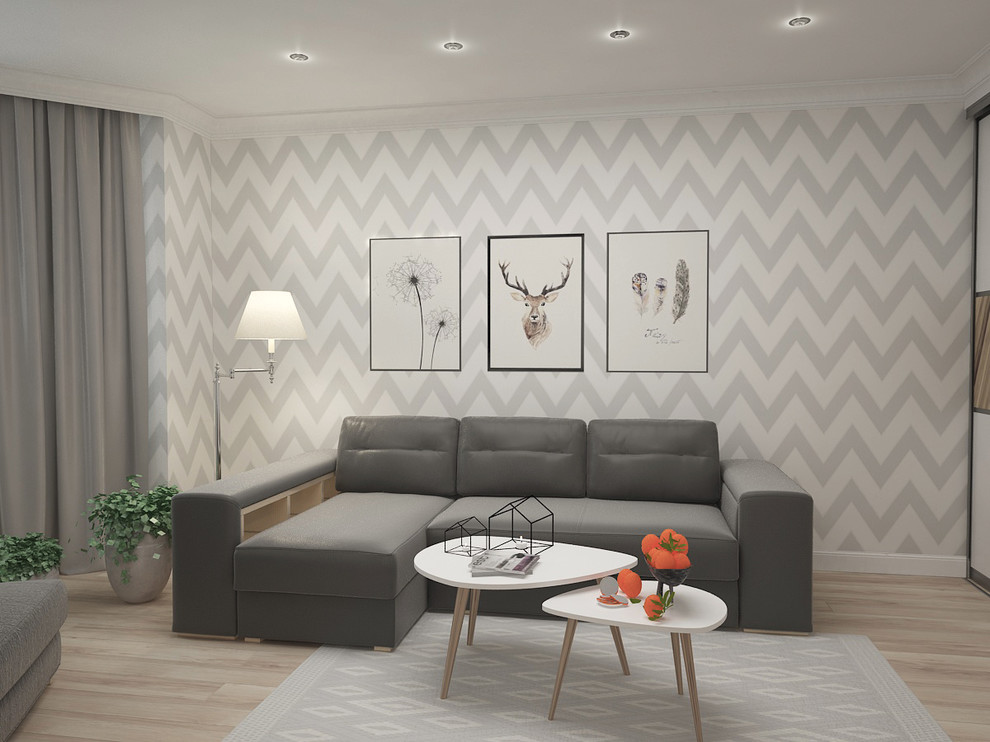 1-комнатная квартира в скандинавском стиле