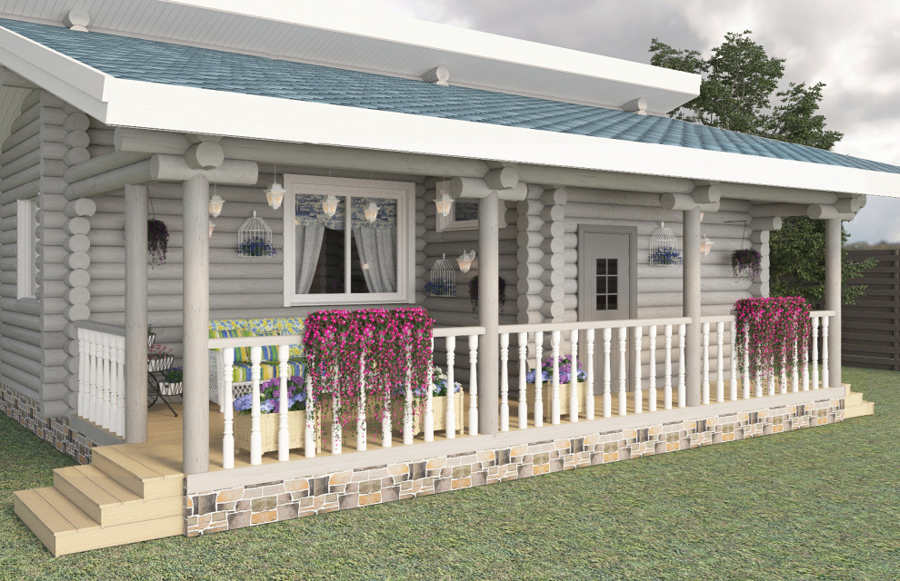 Банный- гостевой домик