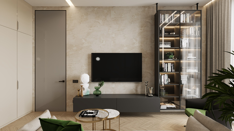 Роскошь в трехкомнатной квартире в ЖК  "Смольный Парк"