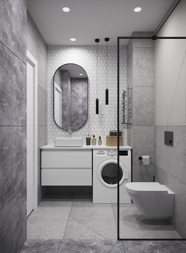 Санузел в квартире "под сдачу"