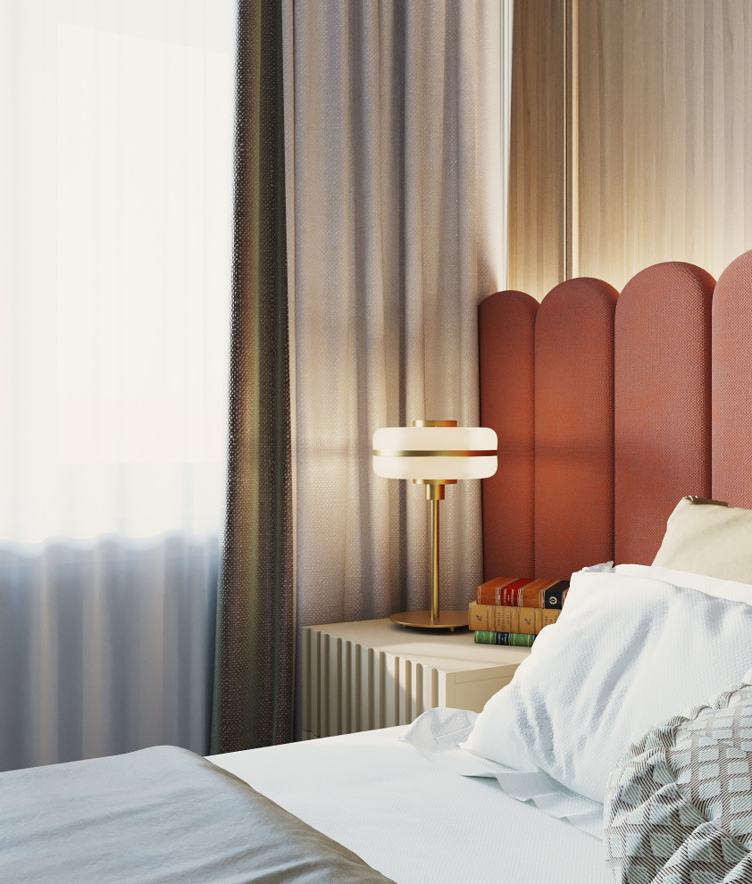 Спальная комната в ЖК Баухаус