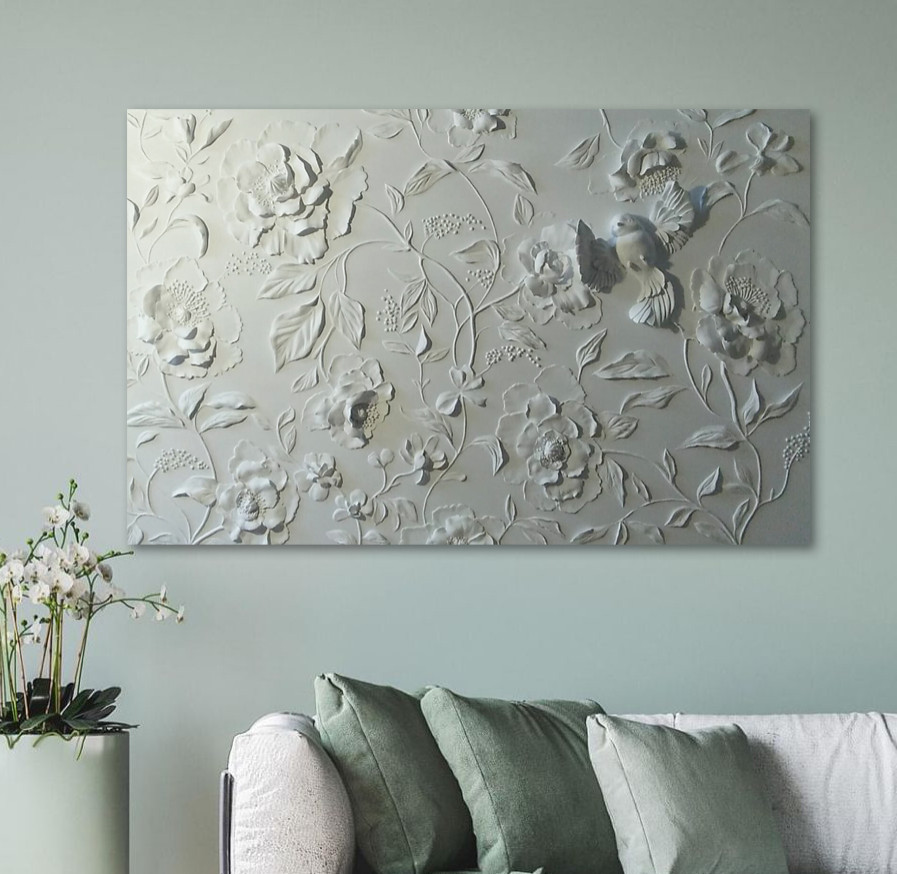 Обложка проекта: Панно Райский сад 4 в ресторан г. Калуга