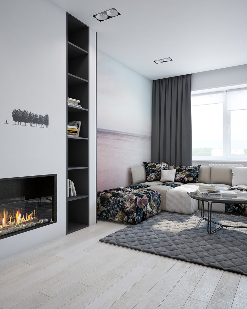 яркая квартира для молодоженов