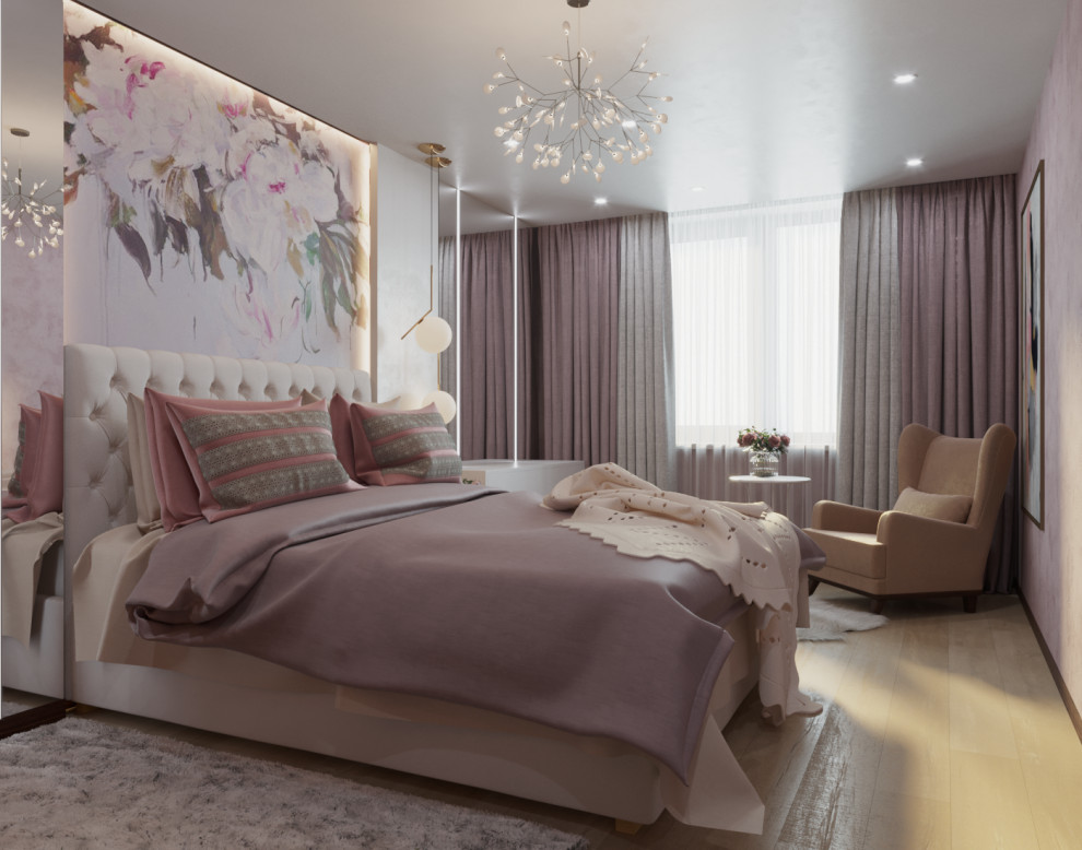 ЖК Бриз 3-х комнатная квартира (Дизайн проект)