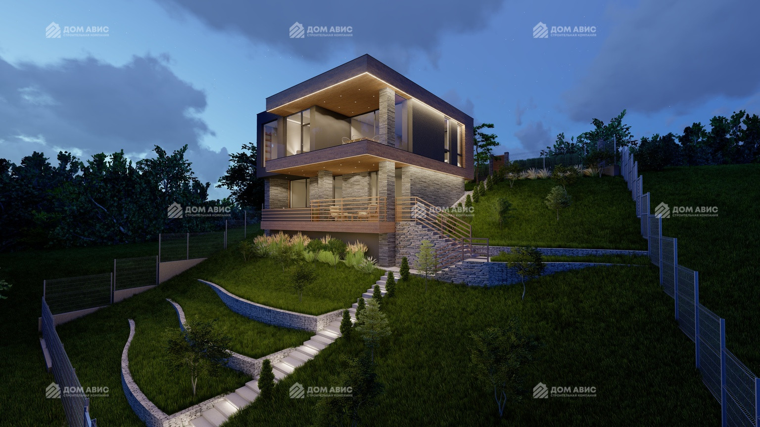 проект дома в Сочи, Бестужевское