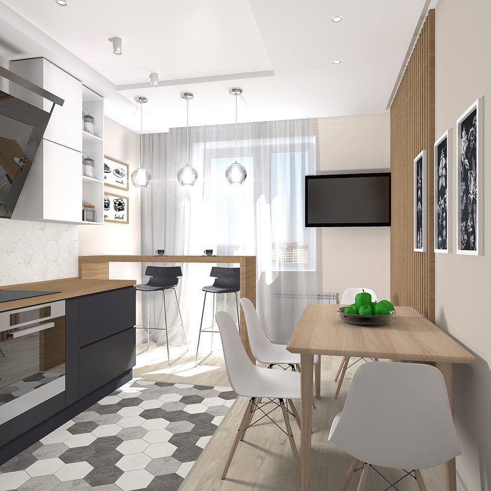 Кухня в скандинавском стиле