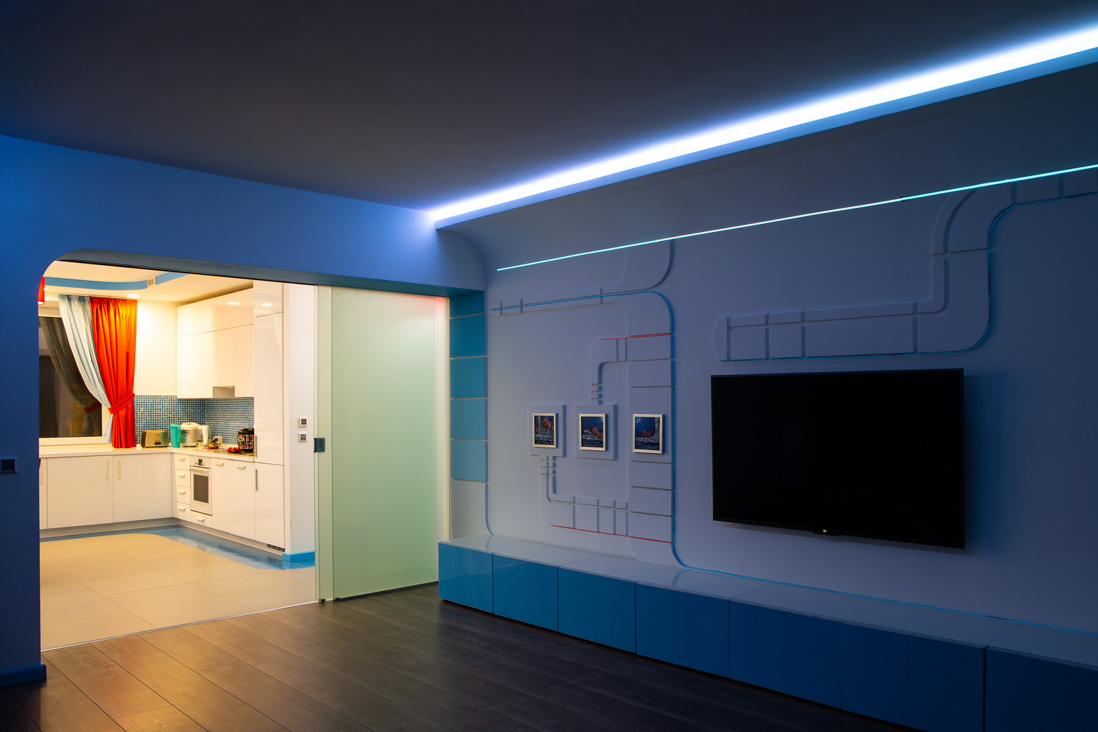 Гостиная в современном стиле