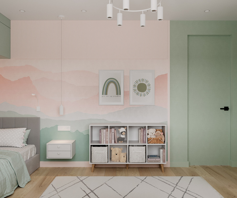 Евро трехкомнатная квартира в современном стиле ЖК Атмосфера