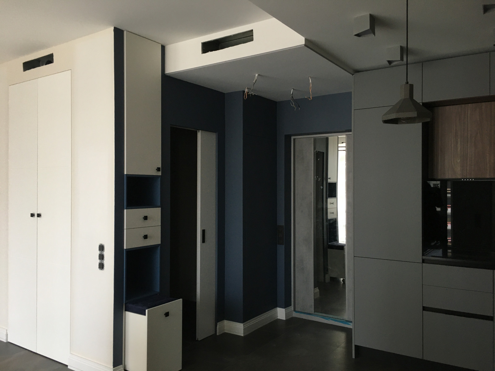 Обложка проекта: Перепланировка 51,8 м2 - евродвушка из однокомнатной