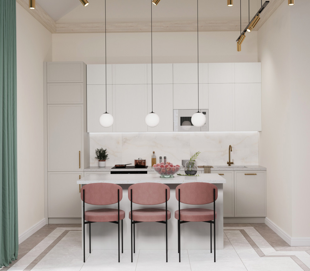 Обложка проекта: Кухня-гостиная дома в Тольятти