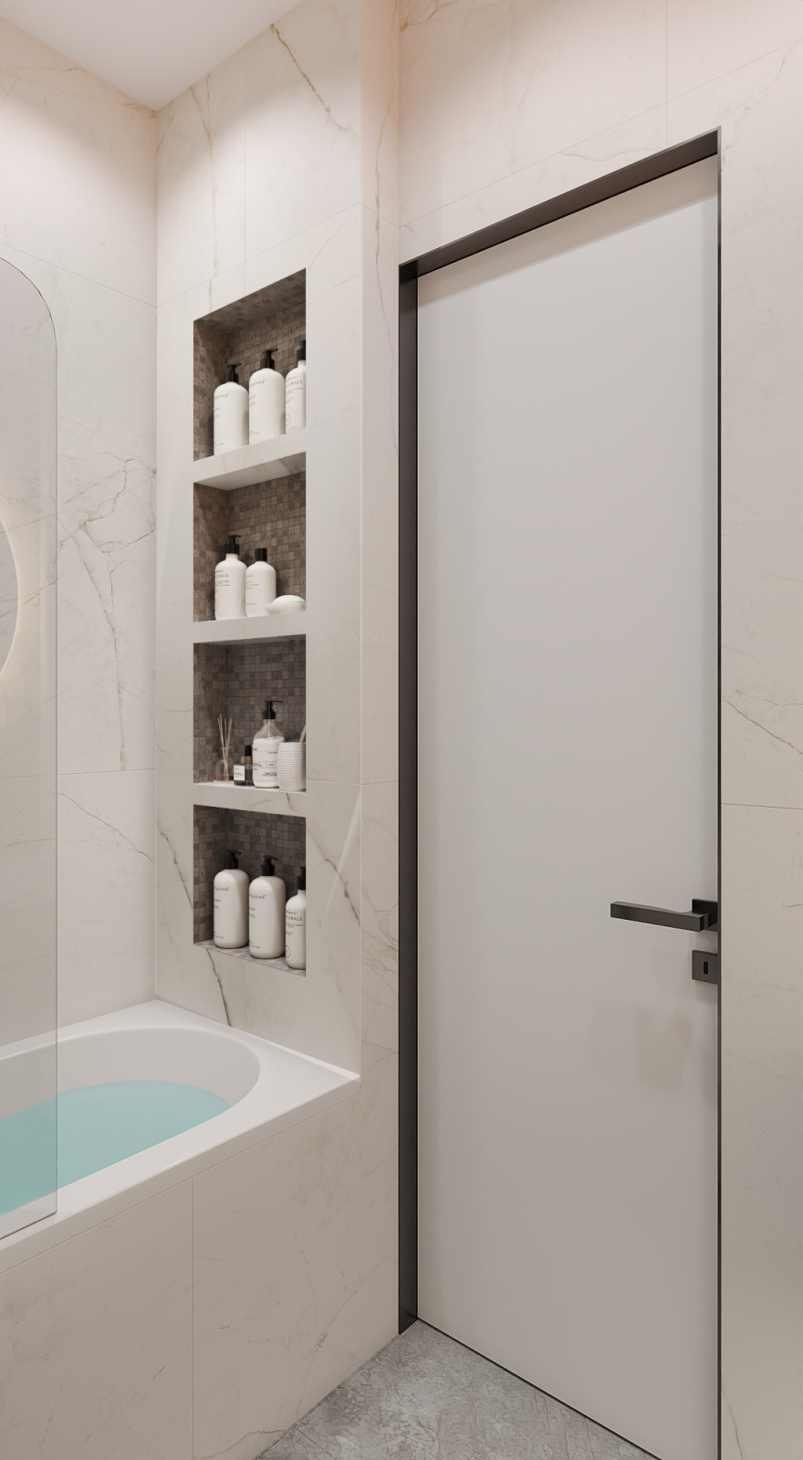 Дизайн проект Московской квартиры для семьи с сыном