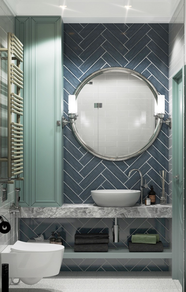 Тепло очага. Ванная комната.