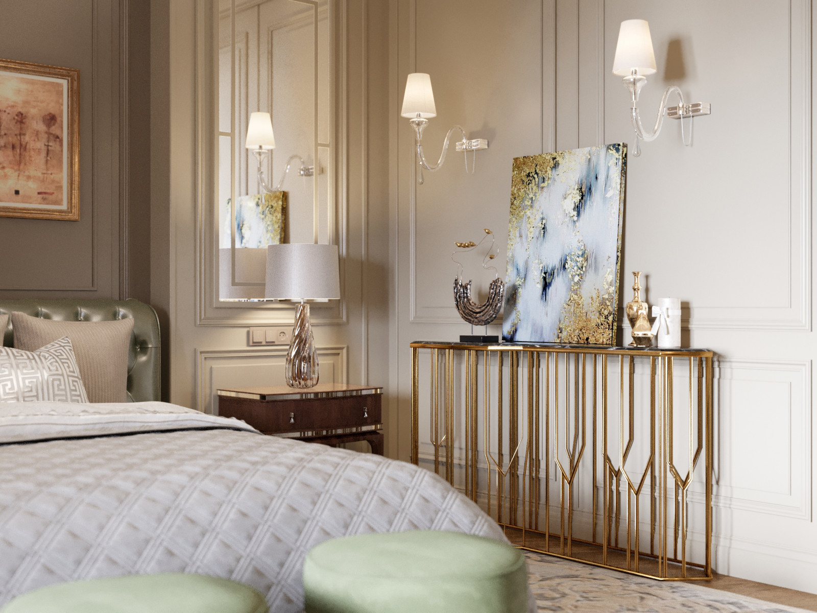 Дизайн интерьера загородного дома в классическом стиле