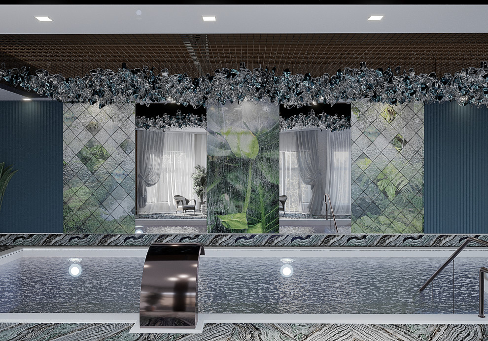 Обложка проекта: СПА в частном жилом доме