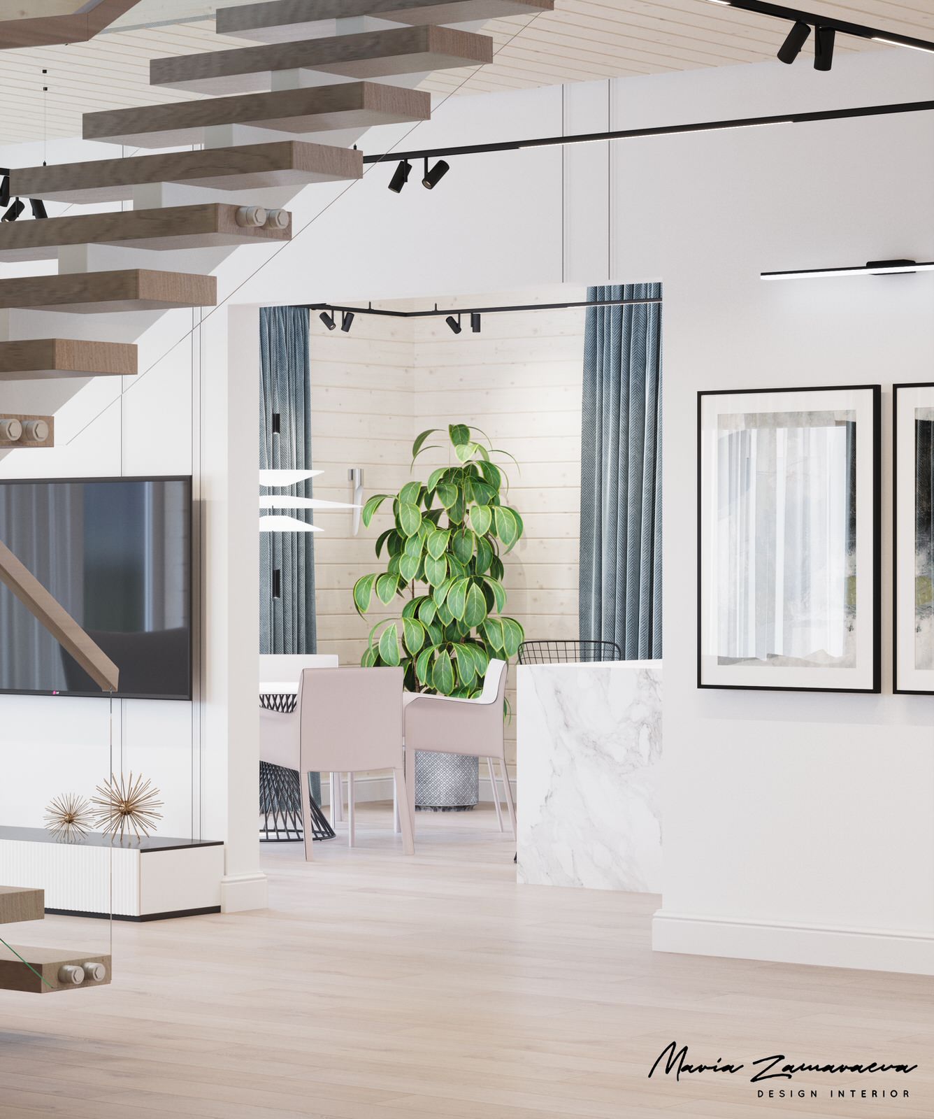 Обложка проекта: Дизайн-проект дома из бруса для молодой семьи