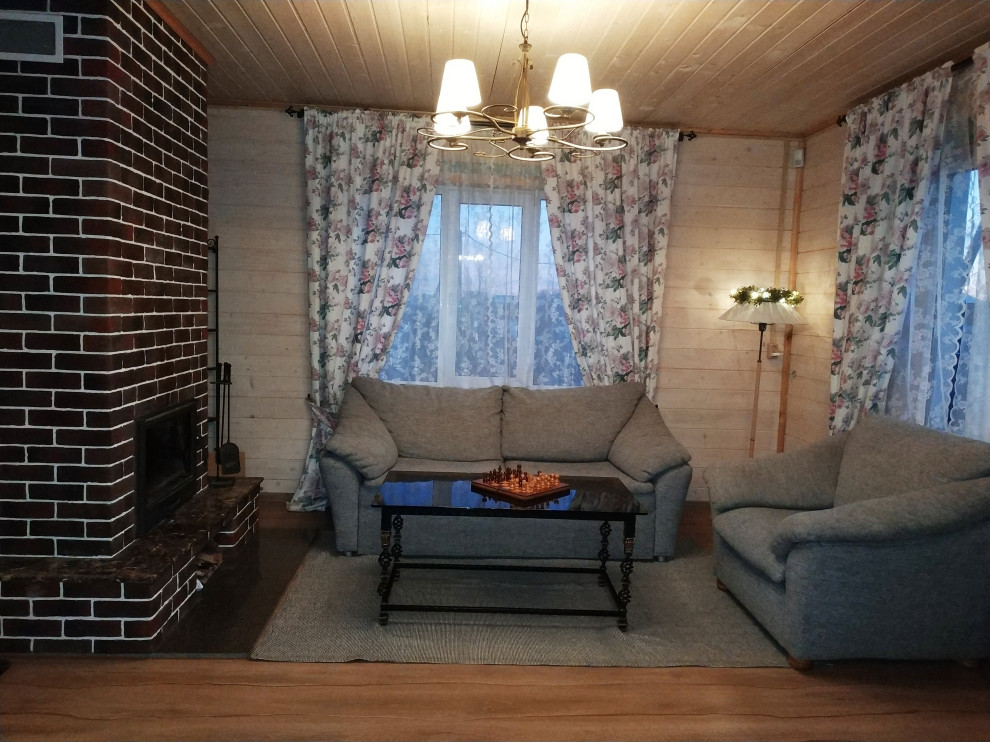 Загородный дом с новогодним настроением