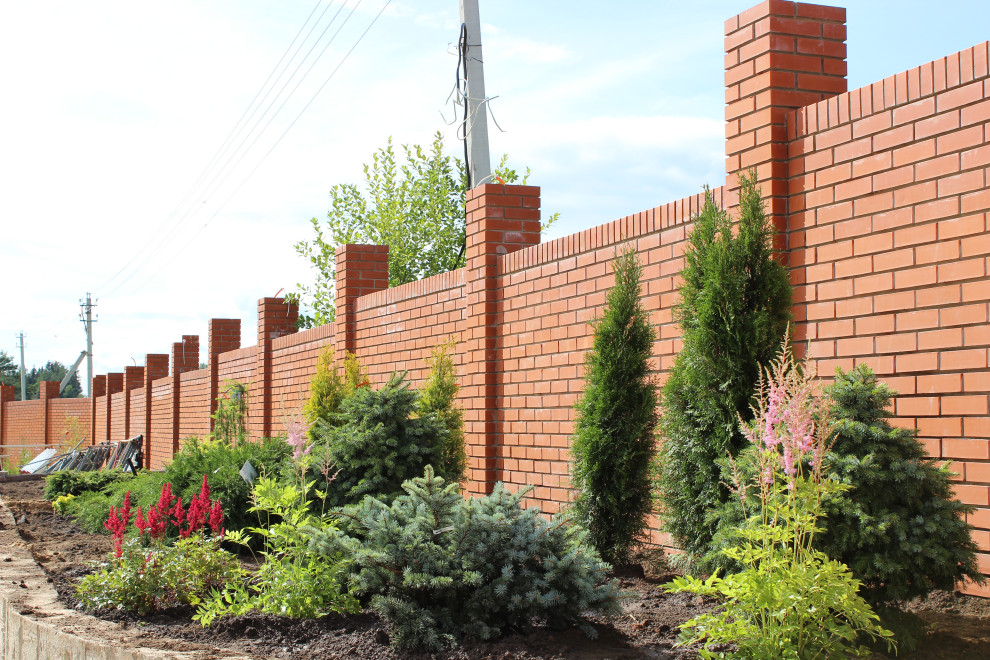 Ландшафтный дизайн участка в д. Зеленый камень (Ижевск)