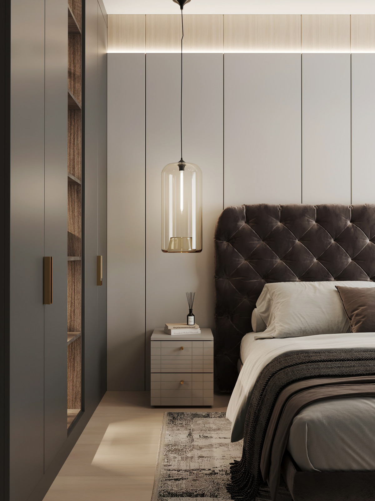 Современная классика в проекте в ЖК Береговой