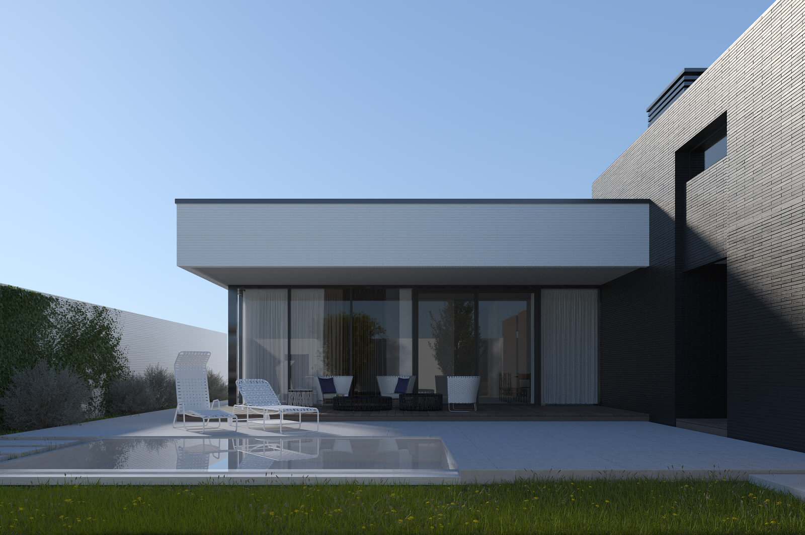 Обложка проекта: Дом в стиле "минимализм"