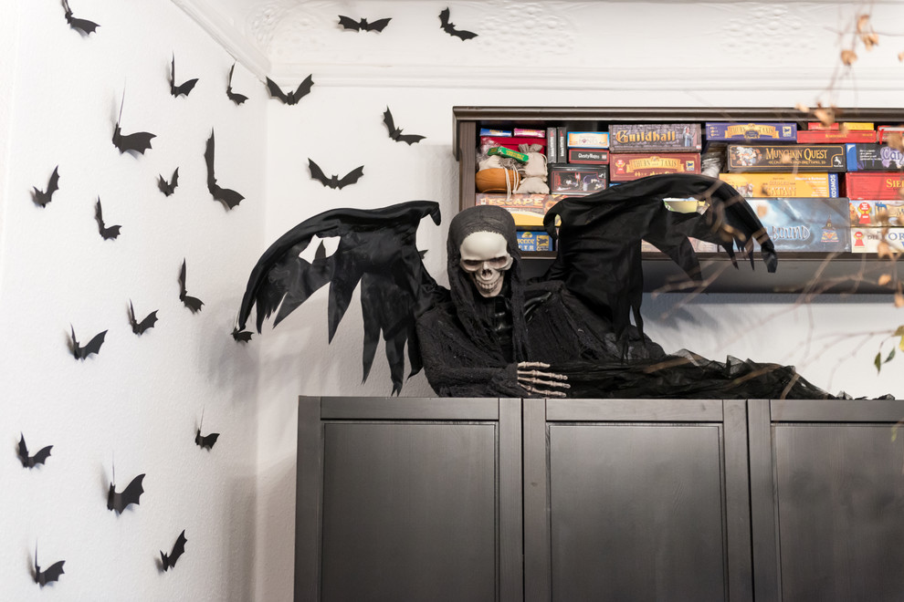 Houzz Германия: Шоу ужасов в одной готической квартире перед Хеллоуином