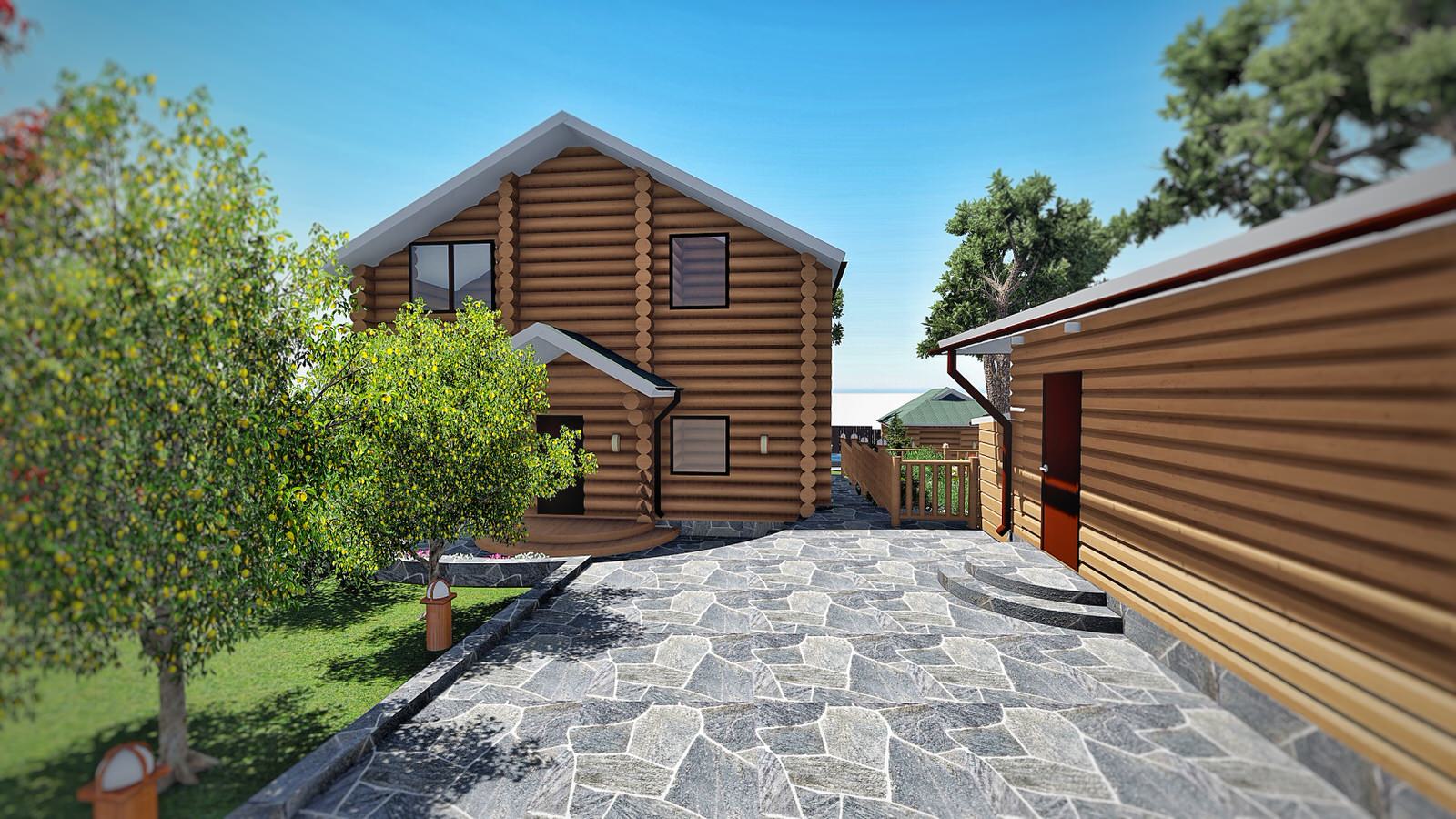 Обложка проекта: Ландшафтный дизайн участка в СНТ Хрустальный