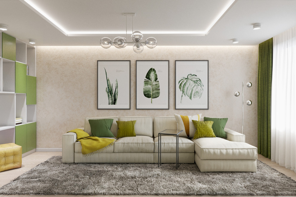 В листьях банана