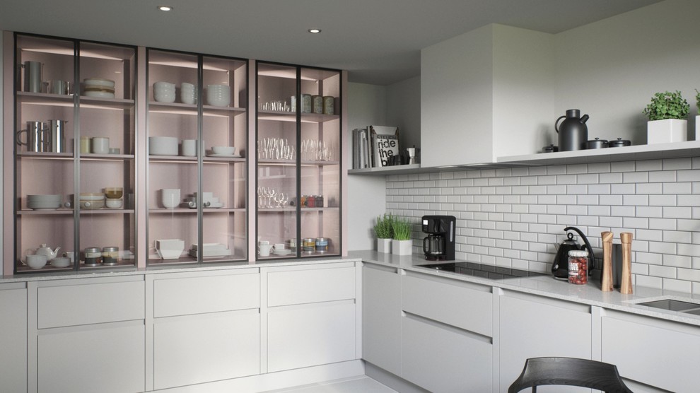Standard White Kitchen
