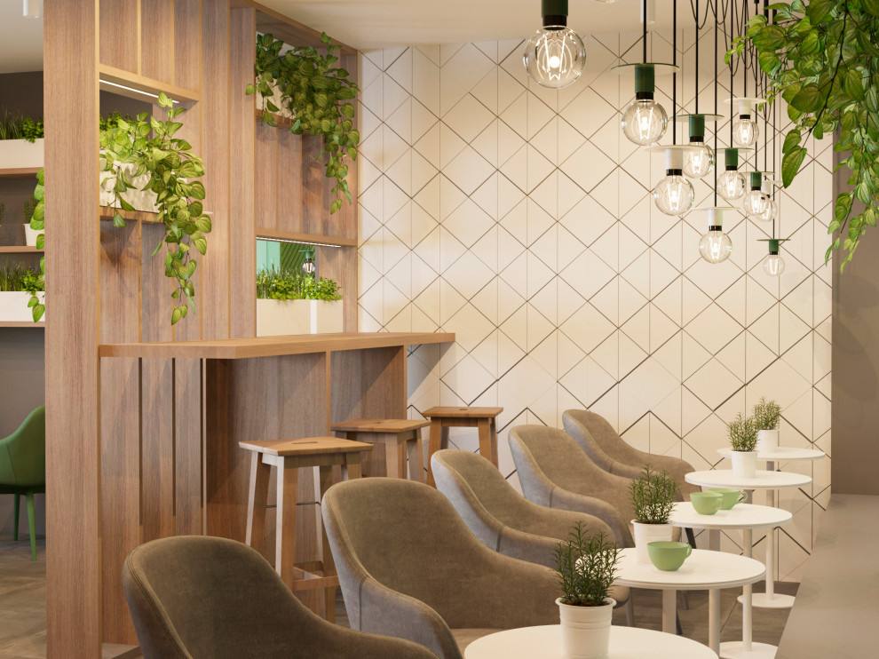 "Green Green". Сеть кофеен город Красноярск, 2021год.