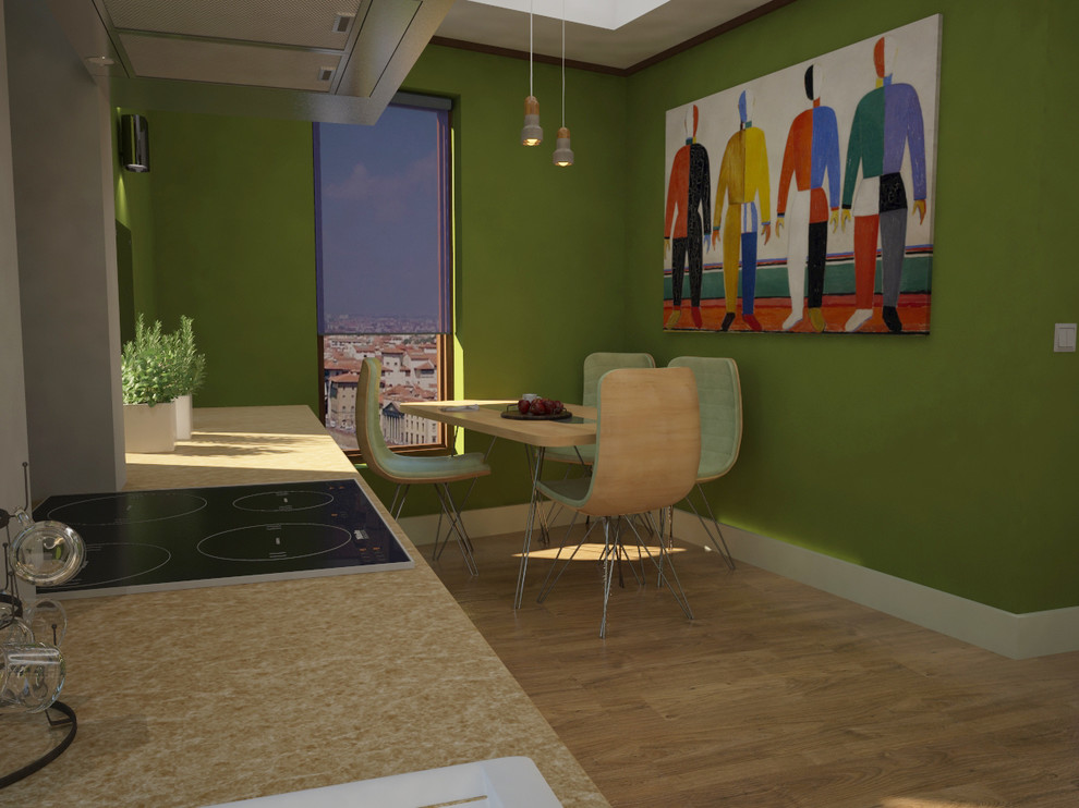 Обложка проекта: Малевич в интерьере жилой квартиры