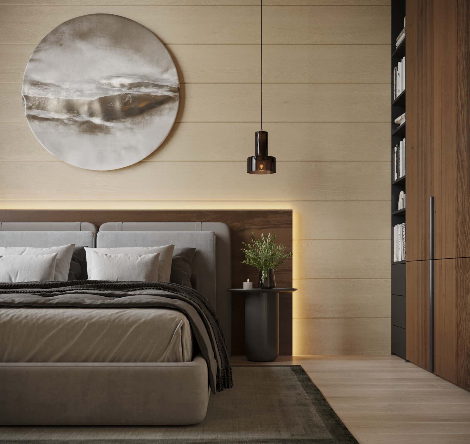 Дизайн интерьера дома из клееного бруса