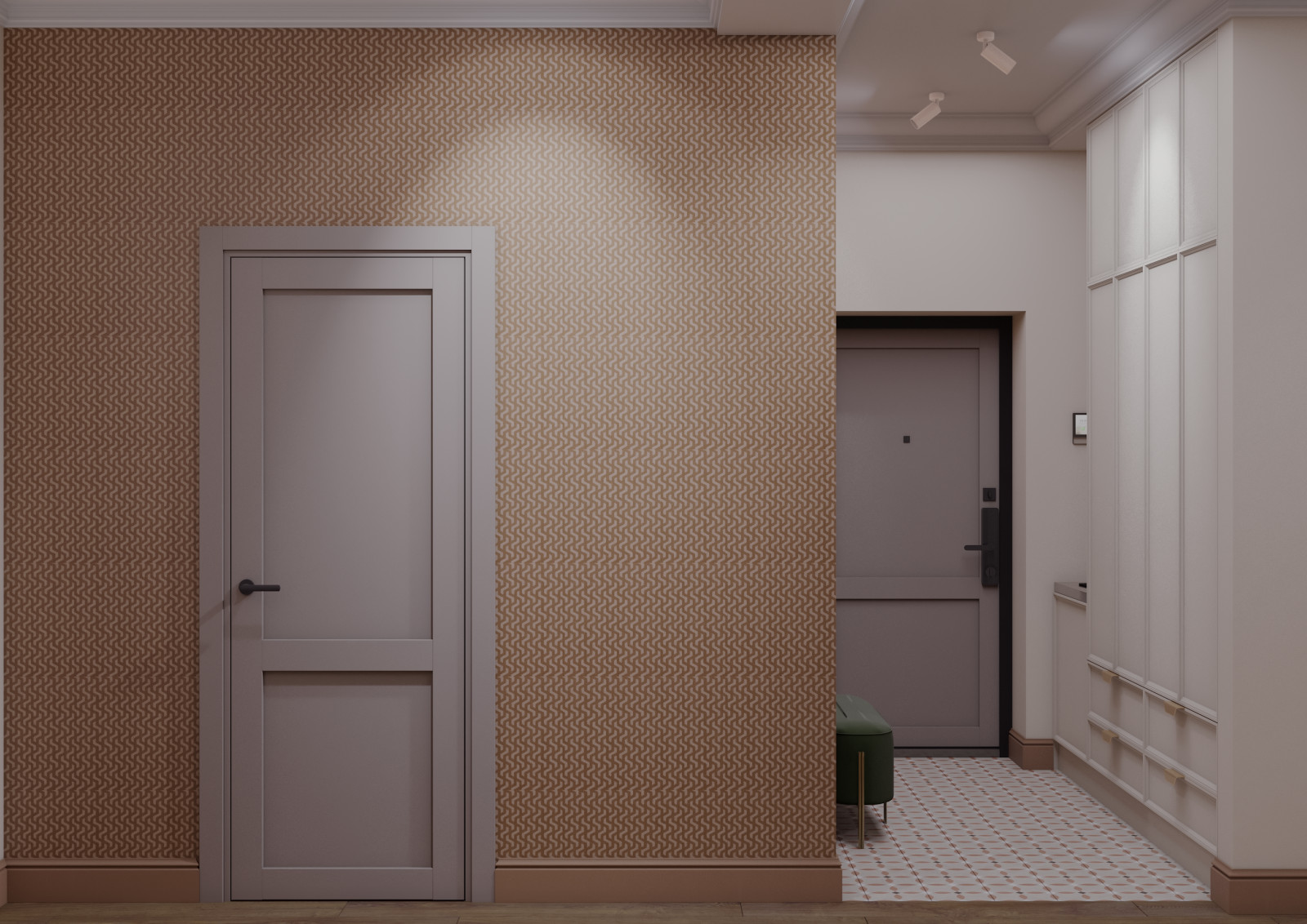 Эклектика в насыщенных оттенках