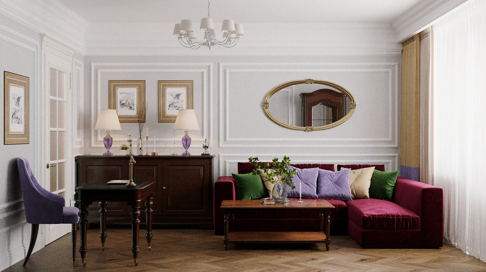 Современная классика в небольшой квартире