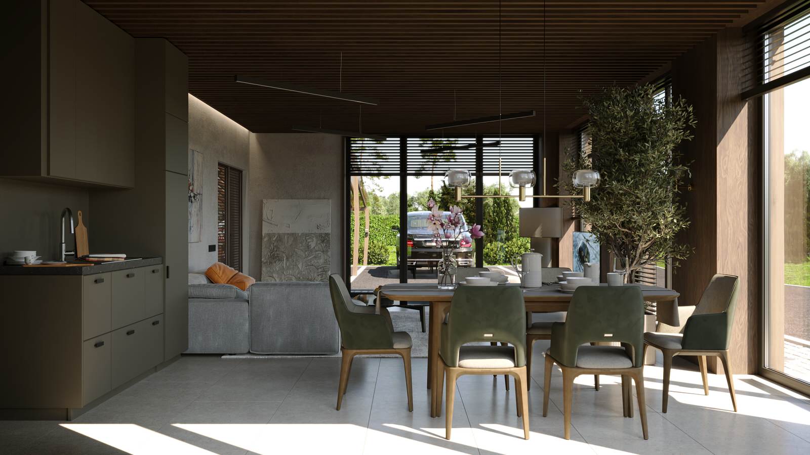 Дизайн здания ожидания гостей и пилотов на вертолётной площадке