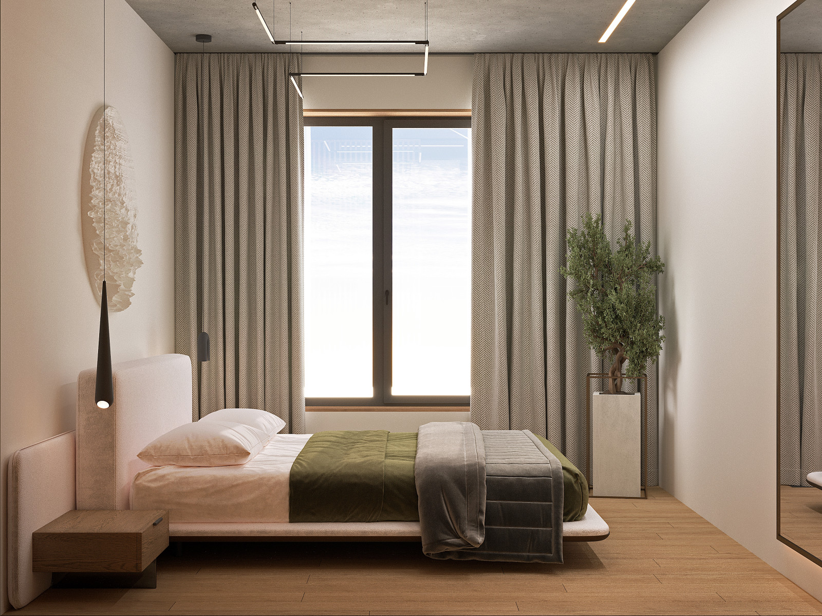 Обложка проекта: СПАЛЬНЯ В ЖК ФОРСТ