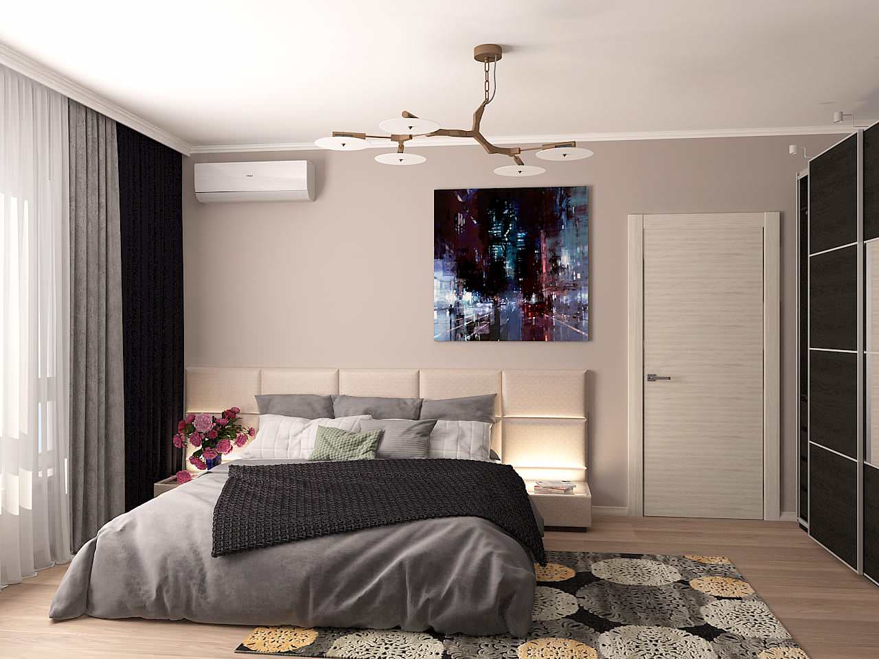 Двухкомнатная. Стены+мебель. Москва