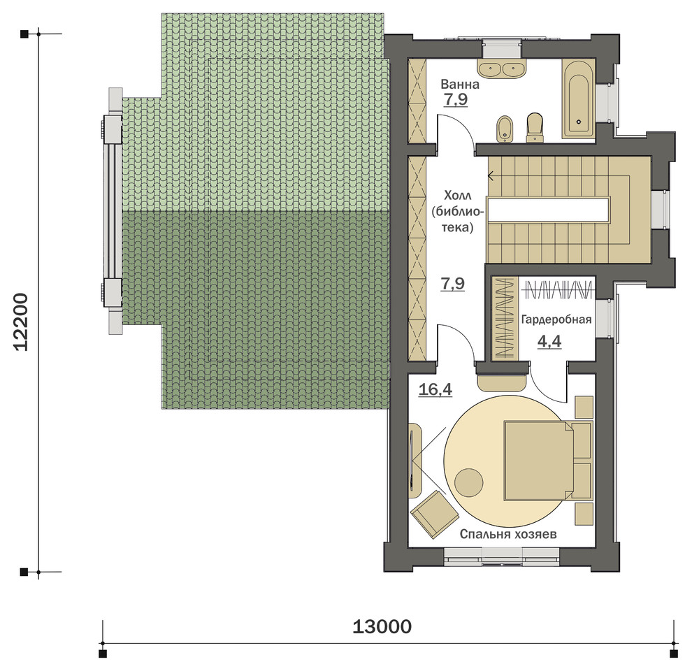загородный дом "Ар Нуво"
