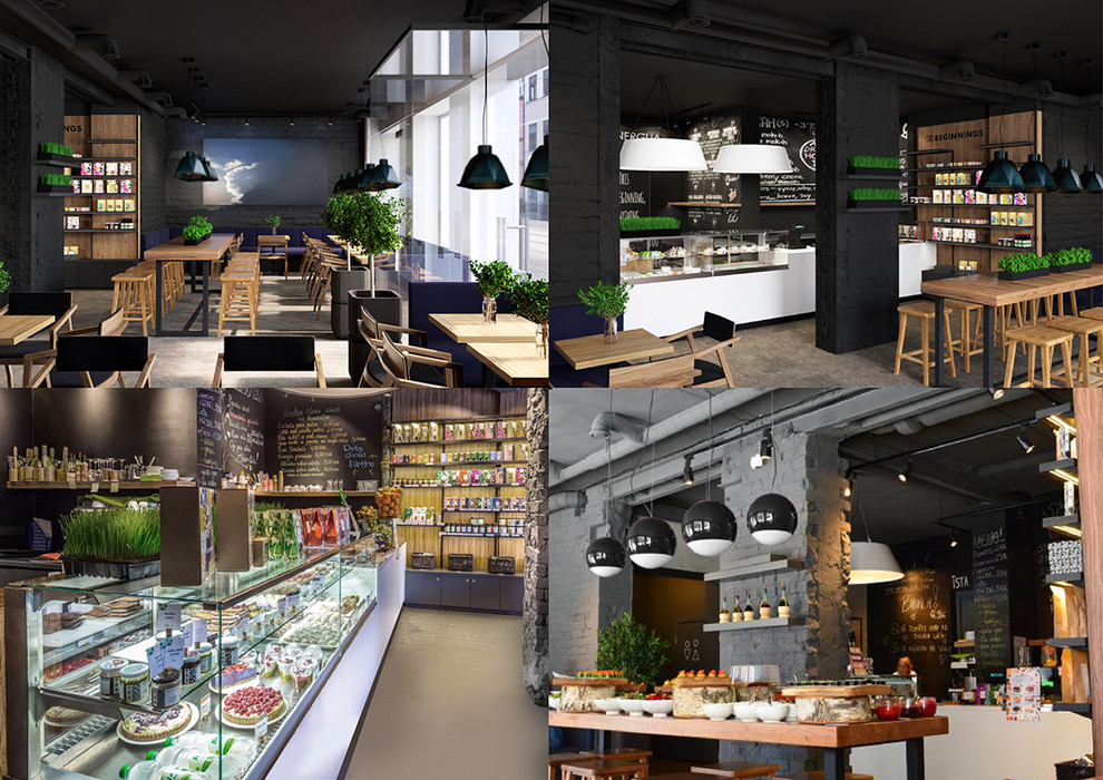 Обложка проекта: веганский ресторан