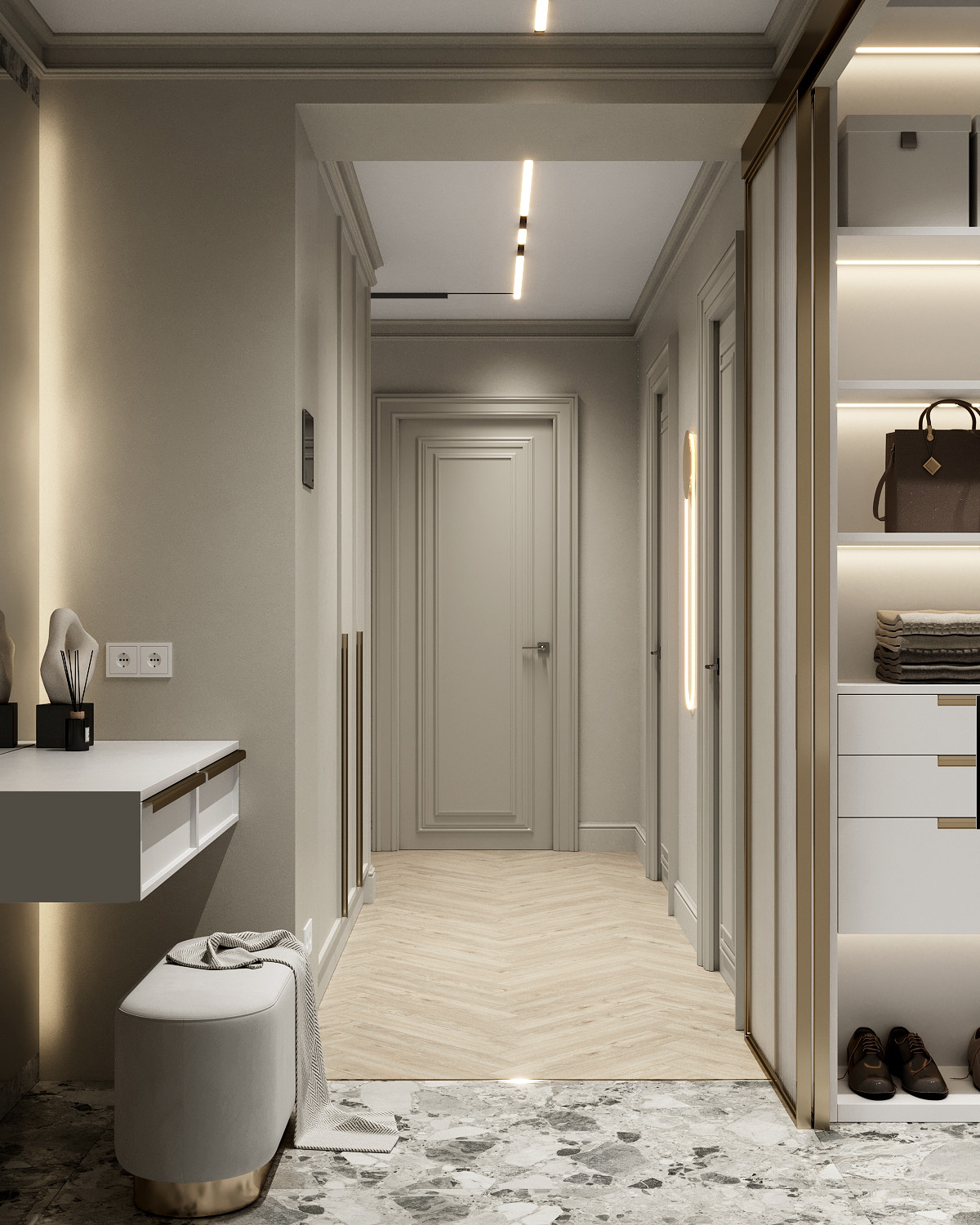 Neoclassical Apartment