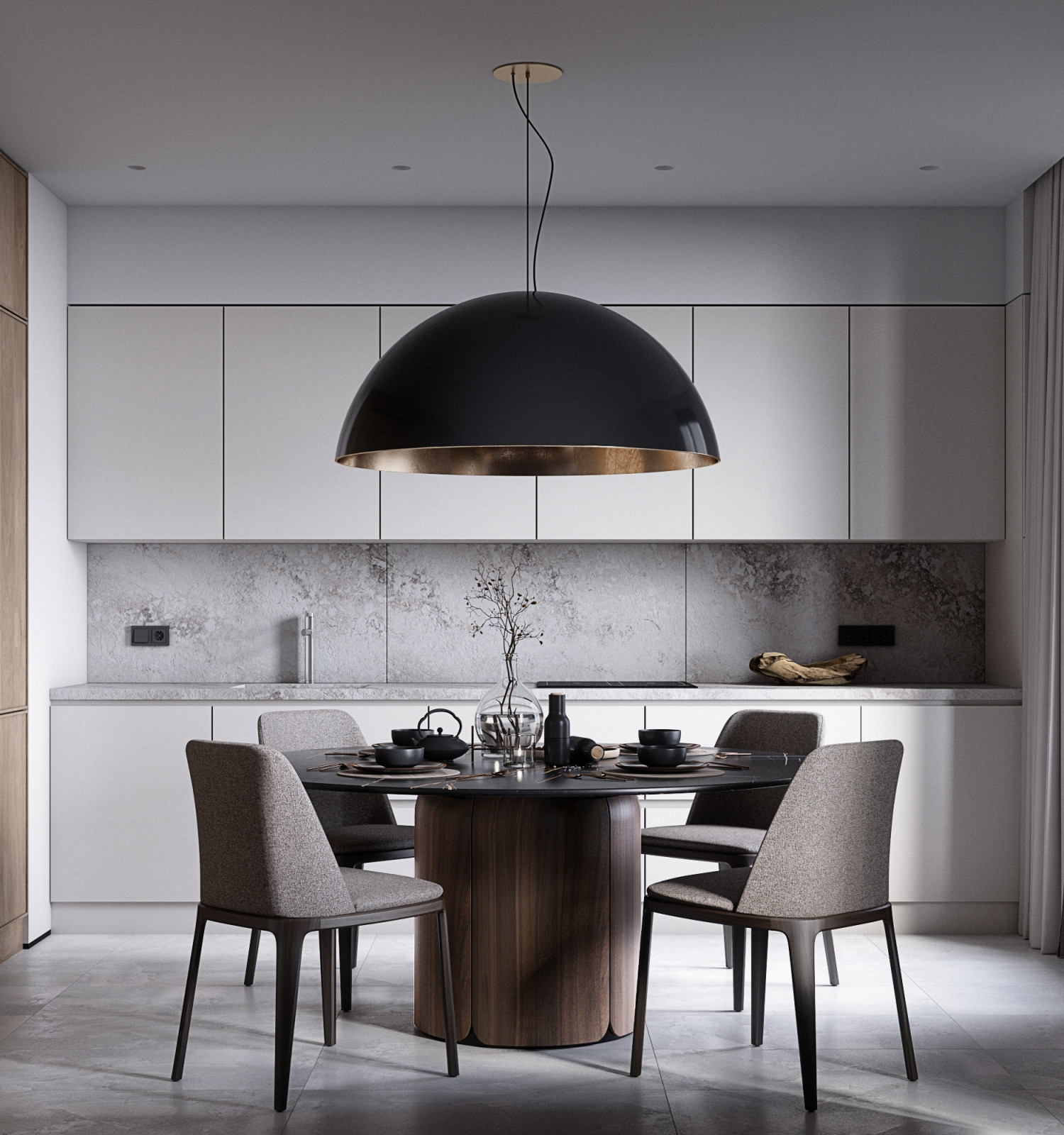 Интерьеры квартиры в ЖК Пресня-Сити