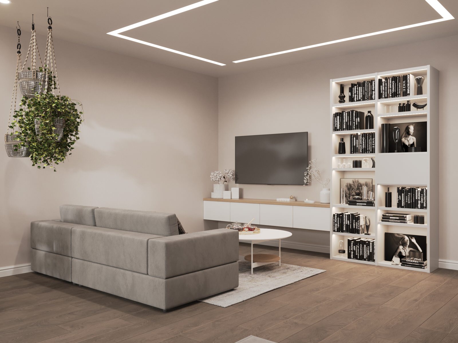 Интерьер однокомнатной квартиры в стиле Бохо