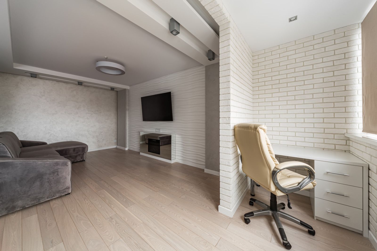 Реализованный проект. Квартира в современном стиле. ЖК Царицынский-2.