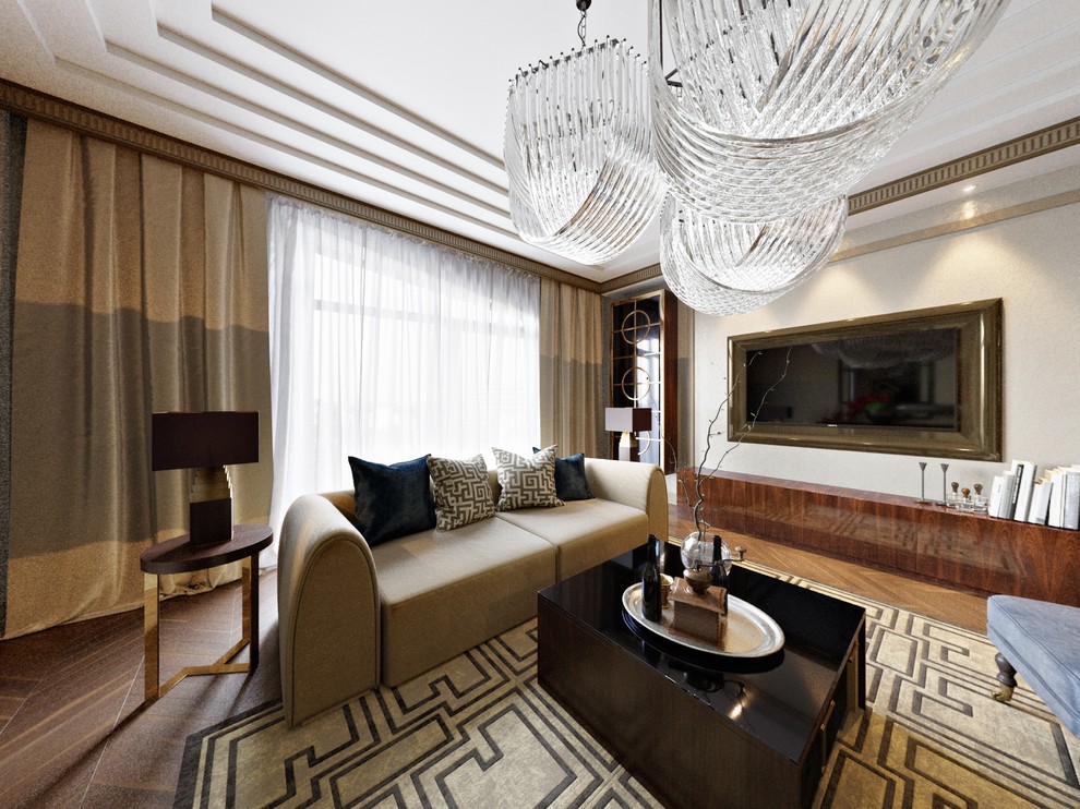 Квартира в стиле ар-деко