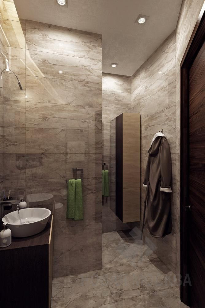 Дизайн-проект четырехкомнатной квартиры 120,9 кв.м. в ЖК «V-House»