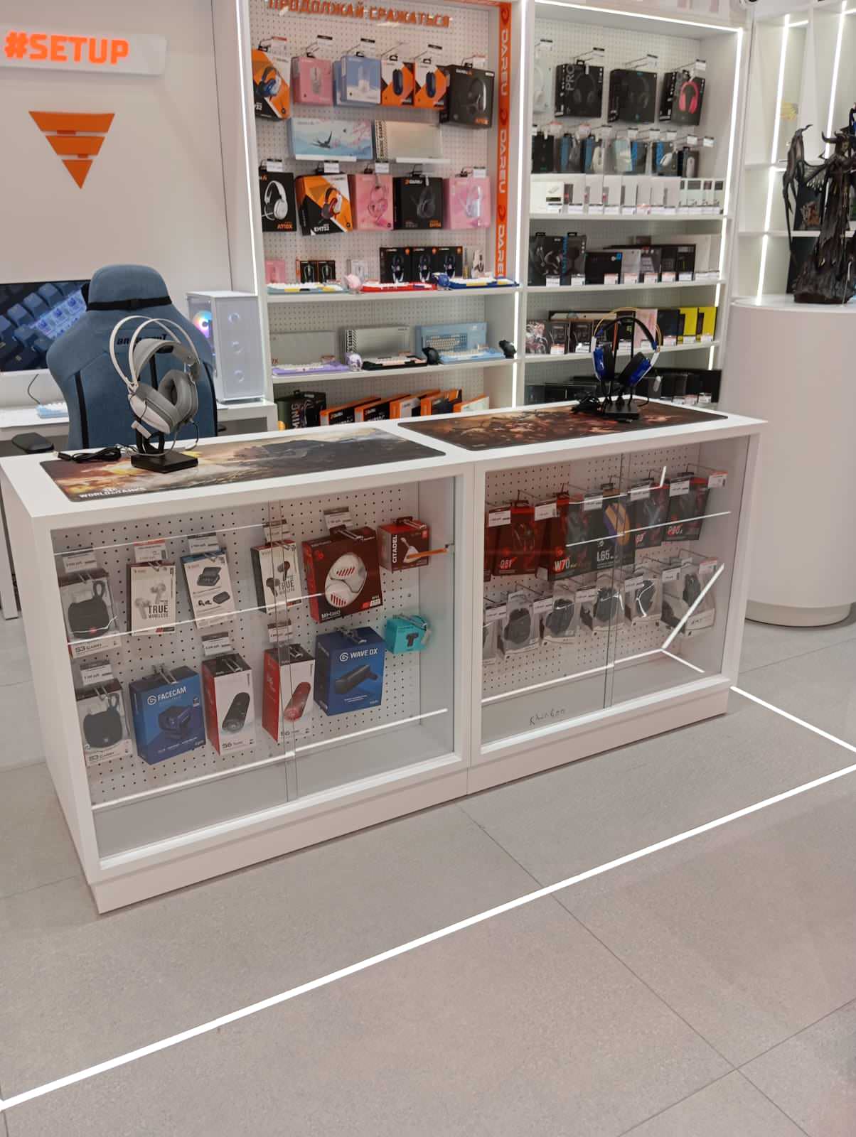 мебель в шоу-руме