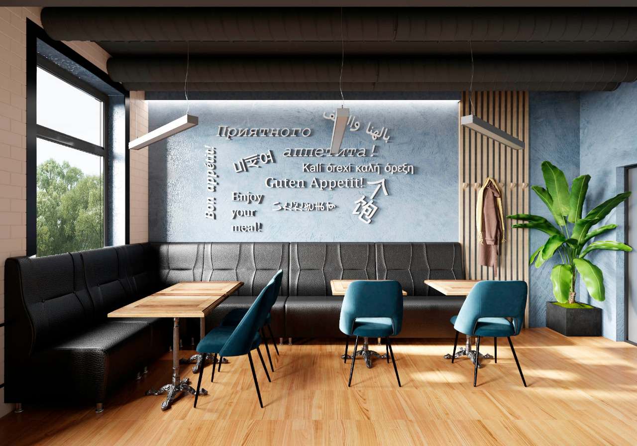 Кафе в стиле лофт