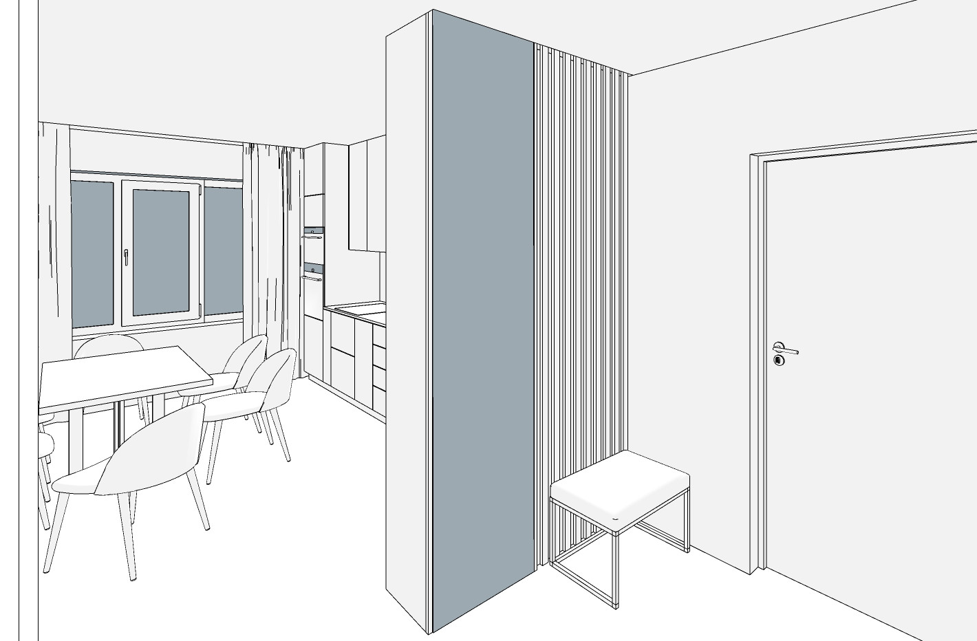 Обложка проекта: Эскизы в линиях