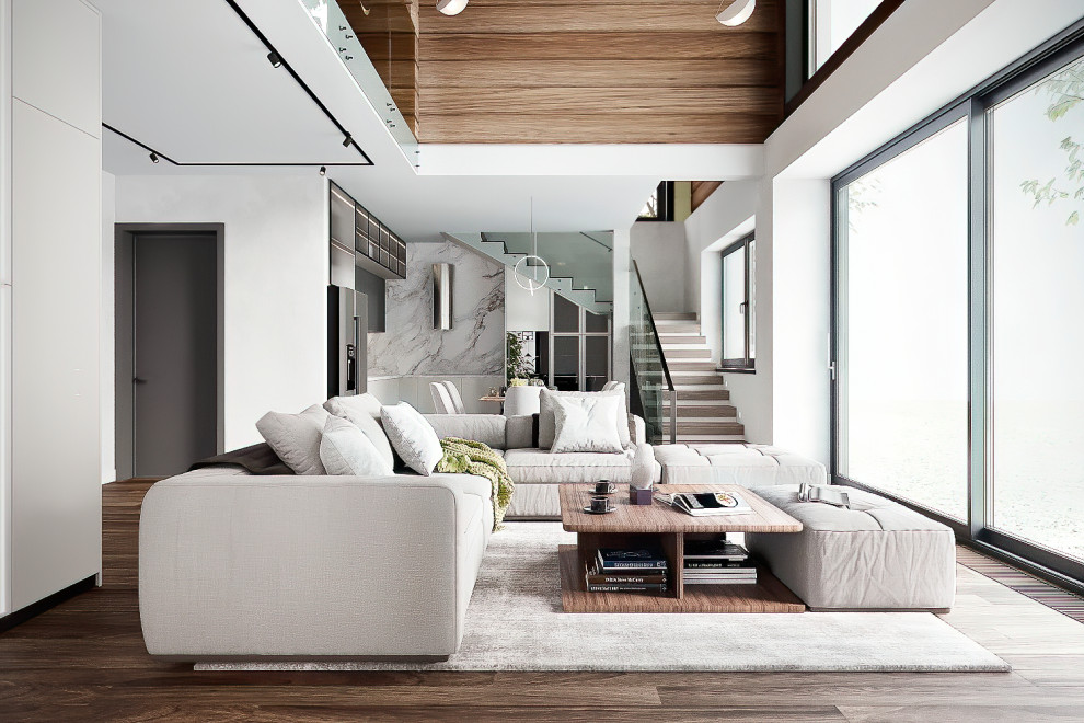 Современный дом в стиле минимализм